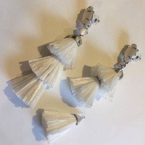 Kendra Scott White Denise earrings